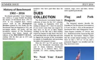 Beechmont Bugle July 2016